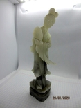 Vintage figurine geisha jade jade 326 gr, photo number 13