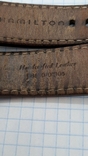 Genuine leather belt Hamilton Pilot original, photo number 8