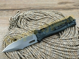 Складной тактический нож Buck T-23 Black реплика, фото №3