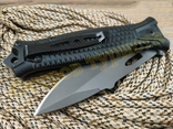 Складной тактический нож Buck T-23 Black реплика, фото №4
