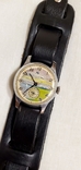 Watch Pobeda 15 jewels 1958 with a picture on the dial on the strap of the USSR, photo number 5