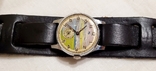 Часы Победа 15 камней 1958 год с картинкой на циферблате на ремешке ссср, фото №6