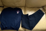 Брюки джинсы чёрные теплые Koton, 9-10 лет, пуловер-подарок, фото №2