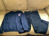 Брюки джинсы чёрные теплые Koton, 9-10 лет, пуловер-подарок, фото №5