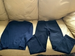 Брюки джинсы чёрные теплые Koton, 9-10 лет, пуловер-подарок, фото №6