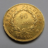 40 франков 1810 г. Франция (W), фото №3