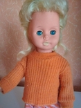 Лялька ГДР, 50 см, з номером, в рідному одязі., фото №5