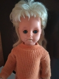 Лялька ГДР, 50 см, з номером, в рідному одязі., фото №2