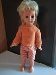 Лялька ГДР, 50 см, з номером, в рідному одязі., фото №3