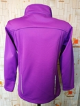 Термокуртка жіноча IGUANA софтшелл стрейч на зріст 150 (відмінний стан), фото №7