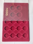 Планшети для зберігання річних комплектів монет НБУ. (комплект 5 штук) Б/У, фото №8
