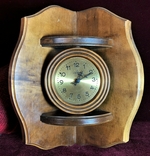 Watch Vintage Corner Mount Solid Wood Germany, photo number 5