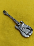 Мініатюра Гітара срібло 800 проби, 11 грам, фото №2
