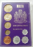 Malta Malta - set of 8 coins 2 3 5 Mils 1 2 5 10 50 Cents 1972 - a - in case, photo number 2