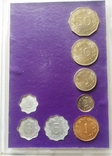 Malta Malta - set of 8 coins 2 3 5 Mils 1 2 5 10 50 Cents 1972 - a - in case, photo number 3