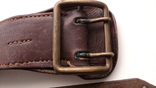 Officer's belt, old, leather, photo number 3