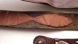 Officer's belt, old, leather, photo number 4