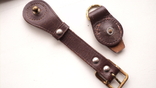 Officer's belt, old, leather, photo number 5