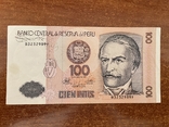 Перу 100 инти 1987, фото №2
