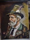 Tapestry Mountain farmer, hunter. Bergbauer, Bavaria, Germany.Original., photo number 5