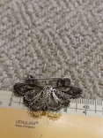 Брошка метелик, срібло 925 проби, 3,1 грам, фото №5