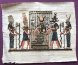 Papyrus natural. Sun God Ra. Egypt., photo number 10