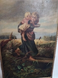 Картина Маковского ,, Дети убегают от грозы профессиональная копия., фото №6