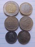 Монеты Польши и других Государств, смотрите описание, всего 43 монеты, фото №8