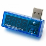 Вольтметр-амперметр USB CHARGER Doctor (3.5V-7.0V, 0A-3A), photo number 2