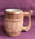 Beer mug / mug With buckle. Pottery., photo number 3