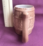 Beer mug / mug With buckle. Pottery., photo number 5