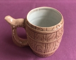 Beer mug / mug With buckle. Pottery., photo number 7