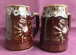 Cancer and Crab beer mugs/mugs. A couple. Pottery., photo number 6