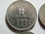 Монети Грециї 4 шт. 1954-59р., фото №3
