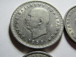 Монети Грециї 4 шт. 1954-59р., фото №9