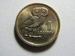 1 драхма 1973 Греція, фото №2