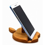 Подставка для телефона деревянная Яблоко, фото №2