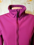Термокуртка жіноча на хутрі CRANE софтшелл стрейч р-р, фото №4
