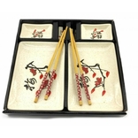 Сервиз для суши на 2 персоны Сакура с иероглифом, фото №3