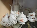 Antique tea and coffee set "Daisy", baroque, 10 pr, from Germany, new, photo number 7