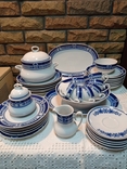 Antique dinner set "Frederica", 6 mon, 37 pieces, Schumann Arzberg, Germany, photo number 11