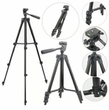 Штатив Tripod 3120A черный Тренога с чехлом на телескопических регулируемых ножках из алю, photo number 3