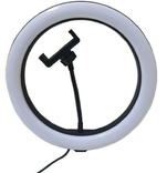 Кольцевая LED лампа 26 см селфи кольцо для блогера, фото №5