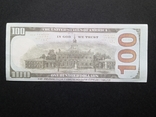 Сувенірна банкнота США 100 доларів - 100 доларів (2009), фото №5