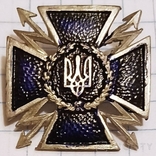 Значок pin пін в металі - ДССЗЗІ - Державна Спеціальна Служба Зв'язку і Захисту Інформації, фото №2