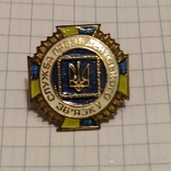 Значок pin пін (важкий метал) СПЗ - Служба Президентського Зв'язку - латунь - фарба - лак, фото №5