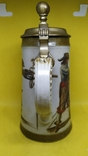 Керамічний пивний кухоль Marzi &amp; Remy з олов'яною кришкою, фото №7