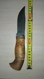 Нож охотничий из дамасской стали, фото №4