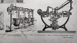 1907 год Ткань Ткачество Техника Антикварная литография отпечатана 1907 году, фото №5