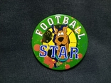 Значок Football Star Scooby-Doo, Скуби-Ду, фото №2